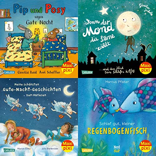 Maxi-Pixi-4er-Set 106: Geschichten für schöne Träume (4x1 Exemplar): 4 Minibücher für Kinder ab 3 Jahren (106)